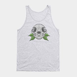 Cat skull Tank Top